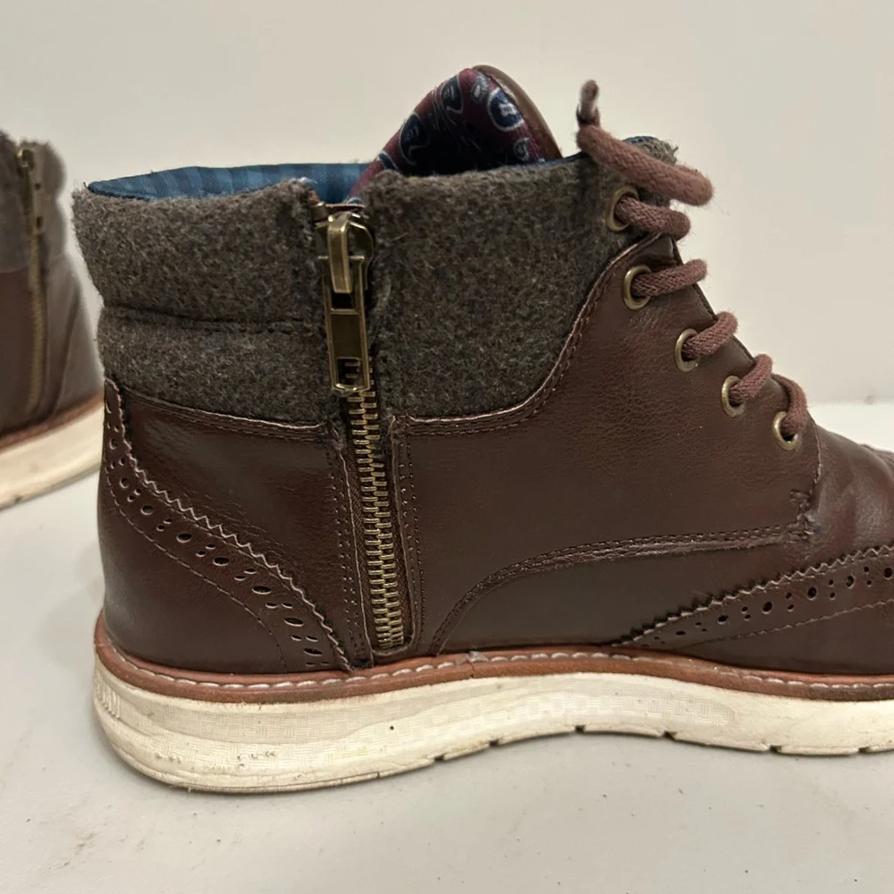 Ben Sherman® Nu Casual Wing Tip Boots